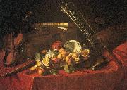 Cristoforo Munari Musical Instruments oil painting artist